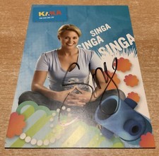 Autogrammkarte singa kika - -,