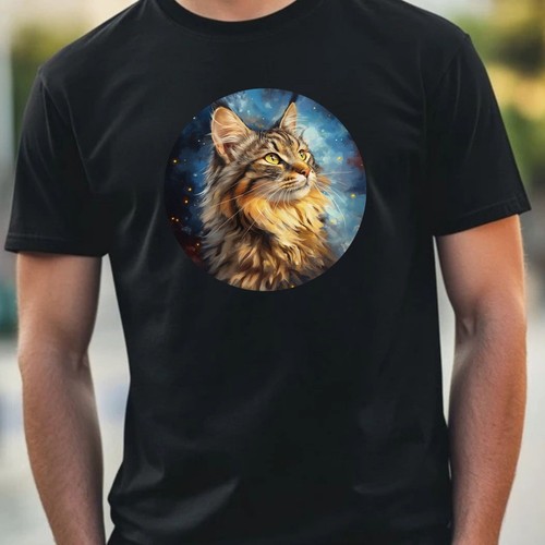 Herren shirt maine coon - maine,