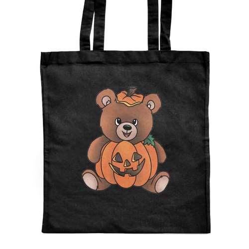 Shopper tasche pumpkin bear - shopper-tasche, 'pumpkin