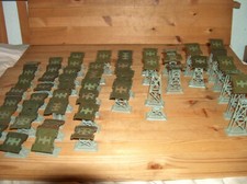 KIBRI  Brückenpfeiler 47 Stück, gut erh., v.Fkt.