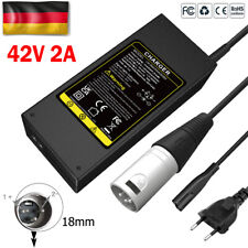 Li-Ionen Lithium Akku Ladegerät 42V für Elektrofahrrad E-Bike 36V XLR-Stecker EU