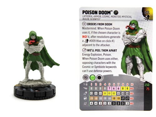 Heroclix 041 poison doom - #041,