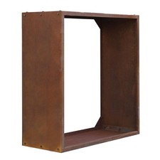 Cortenstahl Sichtschutzwand