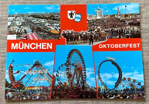 Postkarte oktoberfest - (no.,