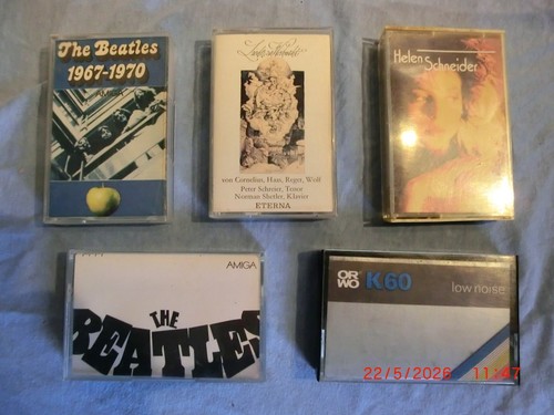 Ddr kassetten tonband - -,