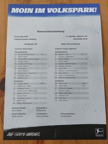 Off programm stadionheft - off.,