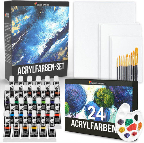 Zenacolor acrylfarben set - zenacolor,