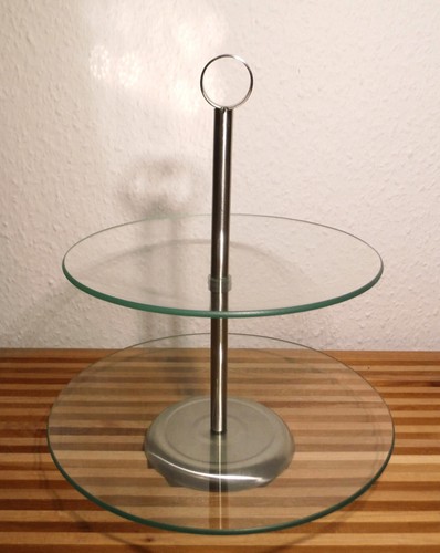Glas etagere hoch - 26,