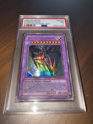 Yugioh regenbogen neos psa 7 - yugioh,