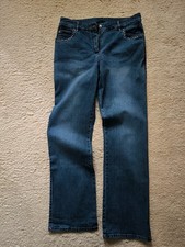 DAMEN STRETCH  JEANS  mit Strass  Gr. 40 dunkelblau  Neu   o10