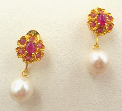 Rubin perle granat - perle,,
