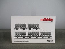 Märklin Spur H0 46353 Güterwagen Set 5-teilig Muldenkippwagen in OVP