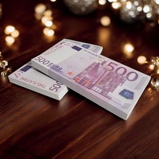 Notizblock 500€ Scheine Fake
