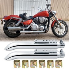 2 Stück Motorrad Auspuffrohr