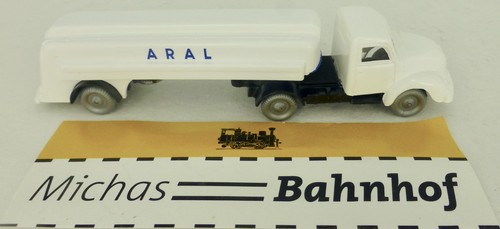 Aral tankauflieger weiß - tankauflieger,
