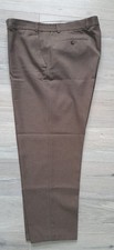 Herren Stoffhose Anzughose Gr.55 Übergröße Braun