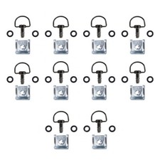 TMP Racing Verkleidung Bügel Schnellverschluss Set 17mm schwarz-chrom zum