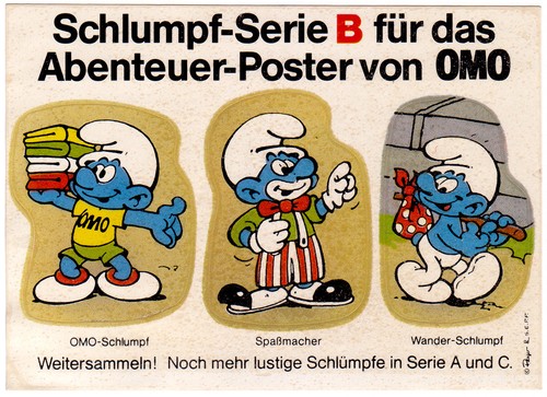Omo waschmittel die schlümpfe - waschmittel,