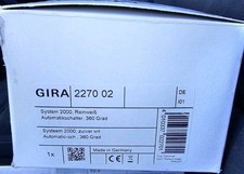 NEU Gira 227002 System 2000 , Automatikschalter 360° Reinweiß Bewegungsmelder 