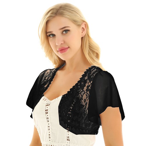 Damen spitze bolero - spitze,