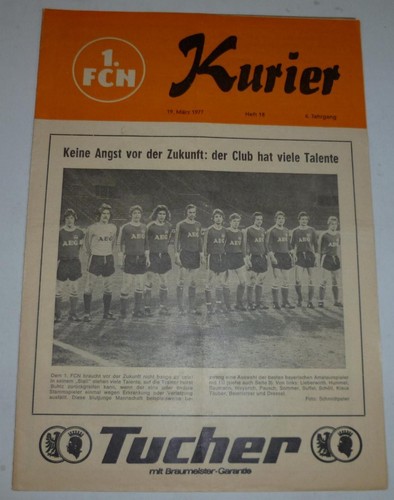 Programm nürnberg sv - 1.,