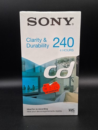Sony vhs kasette - sony,
