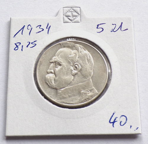 Polen zloty 1934 - polen, 5