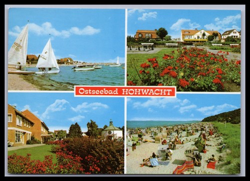 Ansichtskarte ostseeheilbad - ansichtskarte,