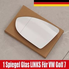 Spiegel Glas Links Außenspiegel Asphärisch Beheizt Toter Winkel Für VW Golf 7 DE