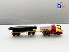 Faller AMS MB Lkw Baumann mit Kibri Anhänger // 4 E 0940