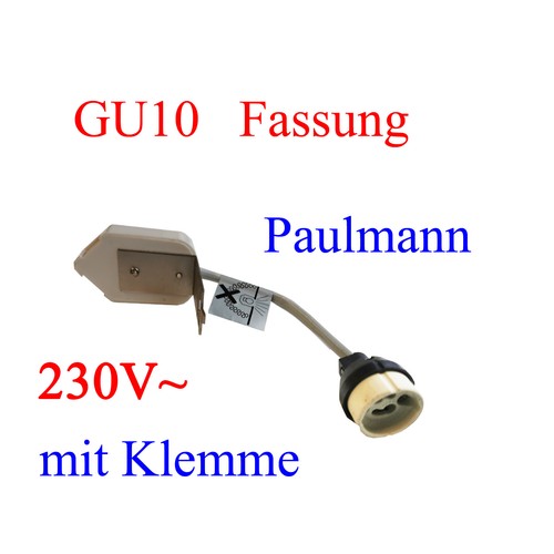 Paulmann 938 gu10 fassung - paulmann,