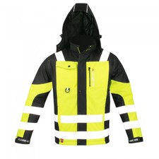 Winterjacke Arbeitsjacke Jacke Warnschutz Warnschutzjacke HiVis Gr. M - XXXL