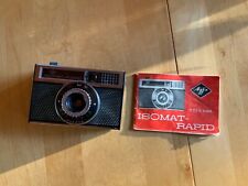 Agfa isomat-Rapid Kamera mit Original Bedienungsanleitung