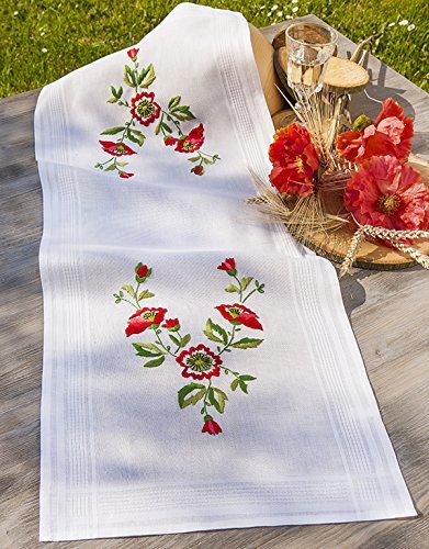 Stickpackung mohnblumen - stickpackung,