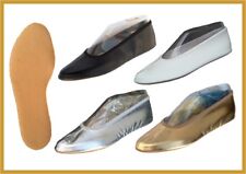 IWA 176 Gymnastik Turn Schuhe Schon Tanz Schläppchen  gold silber schwarz weiß