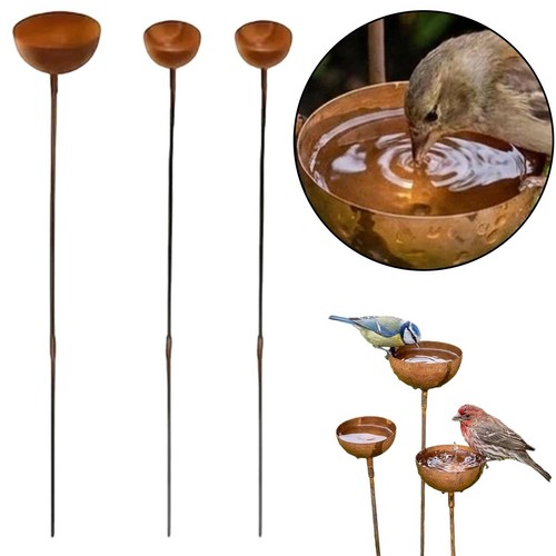 Artikel metall vogelbad mit - artikel,