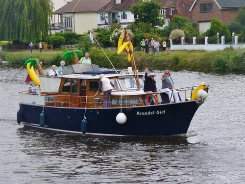 Foto 6x4 staines bananenboot - -,