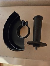 Funkenschutz und Handgriff