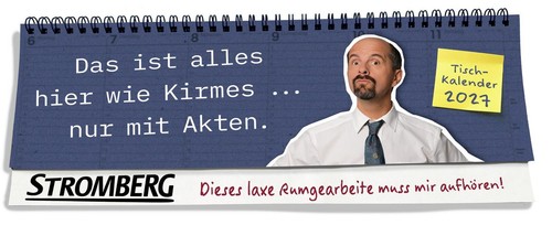 Stromberg tischkalender 2027 - stromberg,