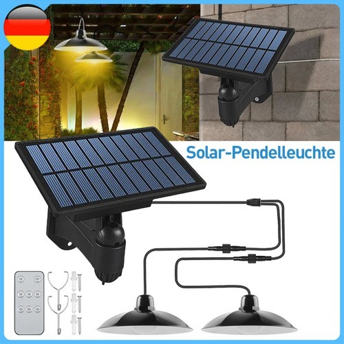 Solar led hängelampe - solar,