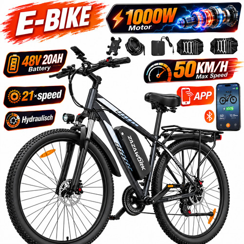 1000w zoll bike - e-bike, herren