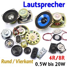 0.5W-20W 4 Ohm/8 Ohm