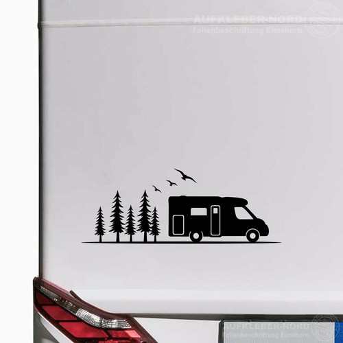 Wohnmobil autoaufkleber 80cm - wohnmobil,