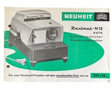 Braun Paximat N 12 auto  -