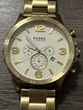 FOSSIL Herren Uhr (50mm) Quarz Armbanduhr ~ Werk läuft
