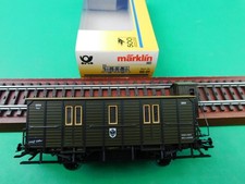 C13 Märklin H0 4500 Personenwagen KPEV Post Gepäckwagen PMS 60-01 OVP TOP