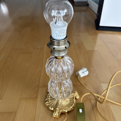 Fuss tischlampe kristall - fuss,