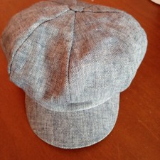 Ballonmütze von Lipodo, Italien, Fischgrätmuster,  Einheitsgröße, neu