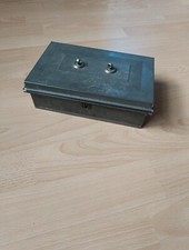 Geldkassette Alt Metall