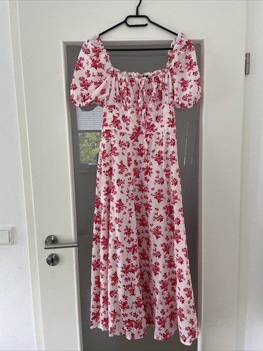 Midi kleid mit schlitz - midi,
